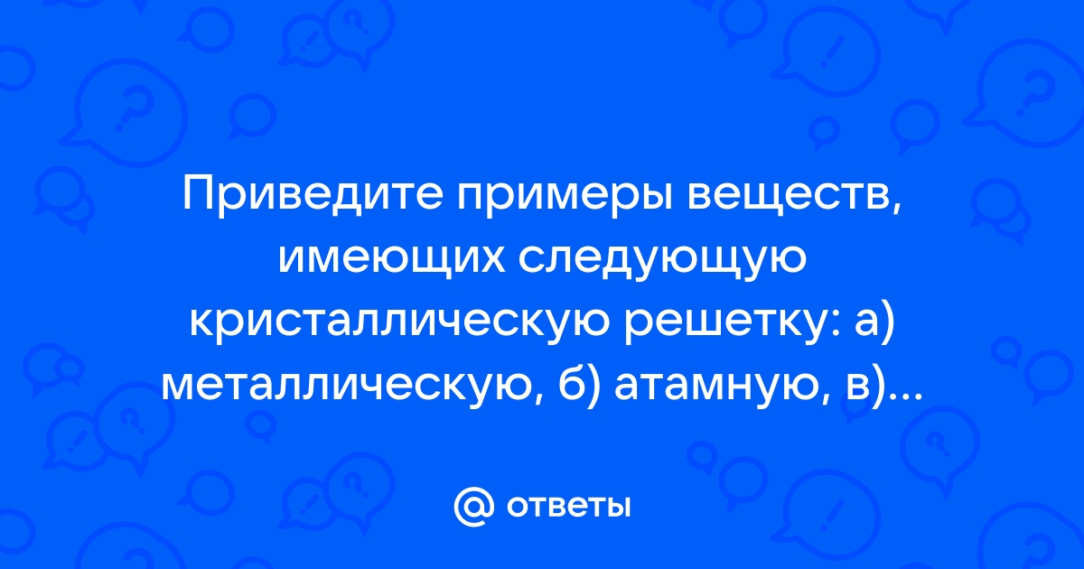 Кристаллическая решетка — что это? Типы и свойства