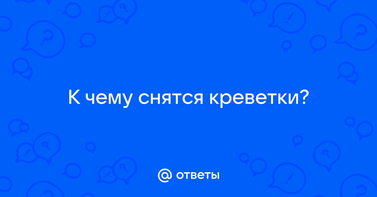 Приснились креветки — расшифровка сновидения по различным сонникам