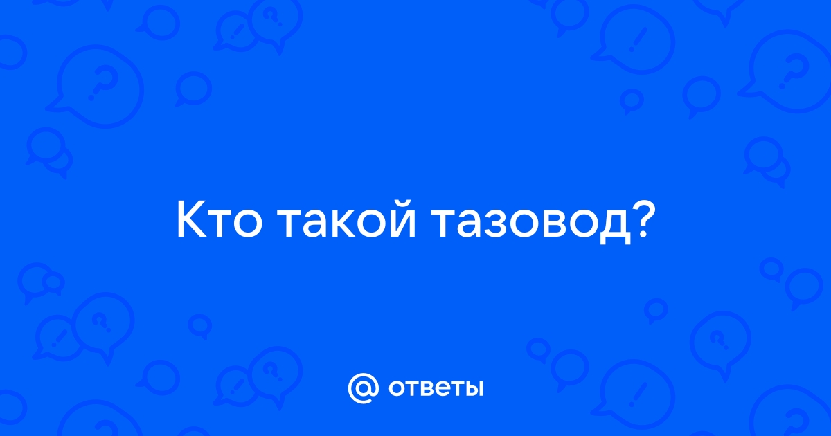 Что такое тазовод. Значение и применение слова.