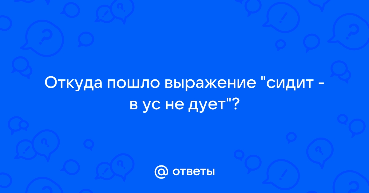 Значение выражения сидеть до зари