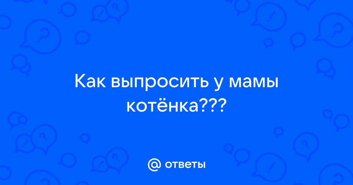 Как выпросить у родителей видеокарту