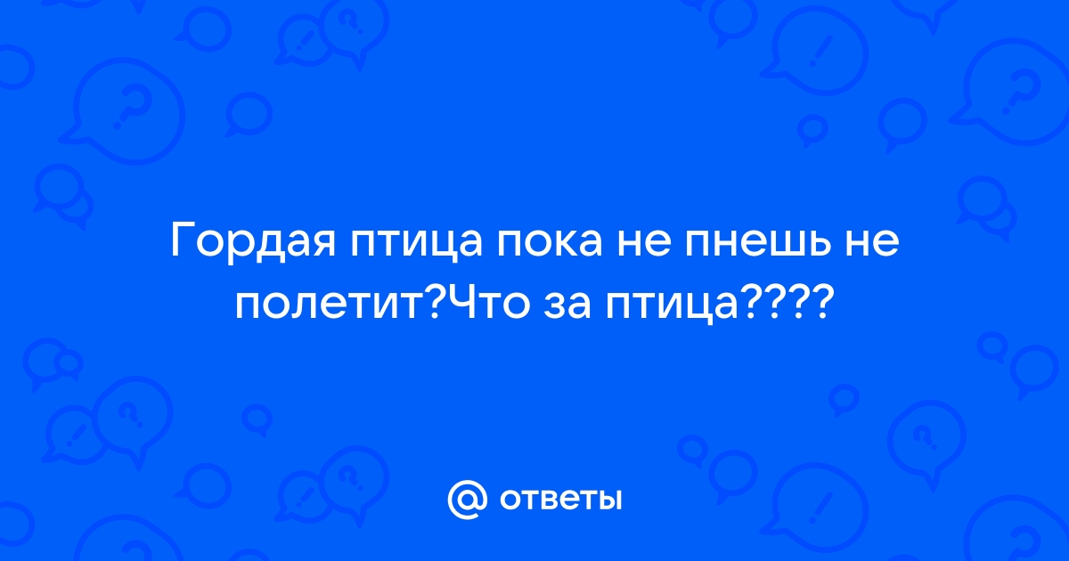 Еж птица гордая пока не пнешь не полетит картинки