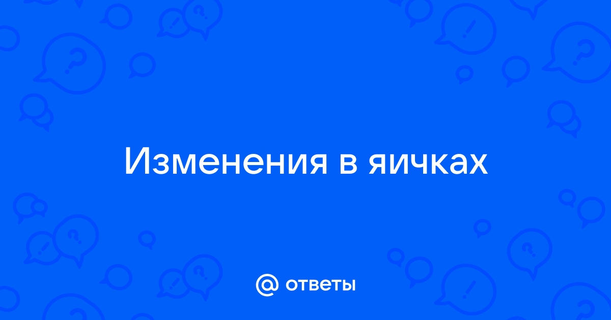 Орхоэпидидимит — 9 ответов уролога на вопрос № | СпросиВрача