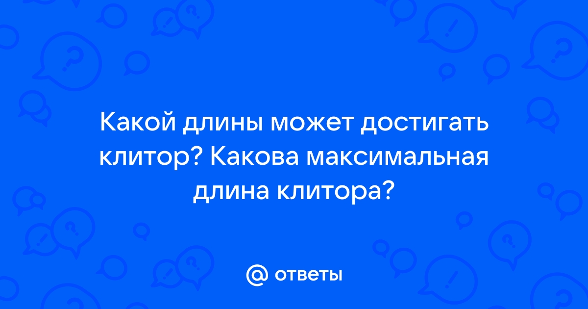 Строение женских половых органов