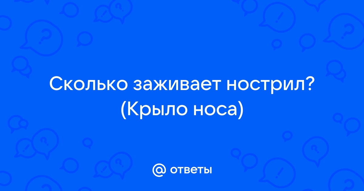 Высокий нострил фото