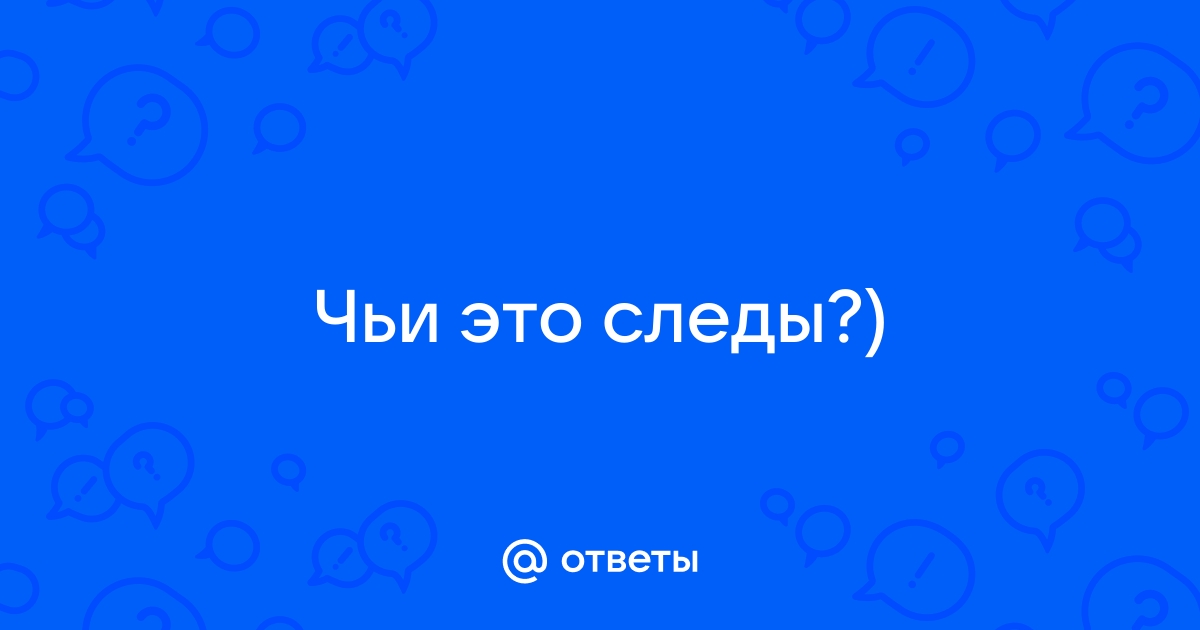 Ответы след