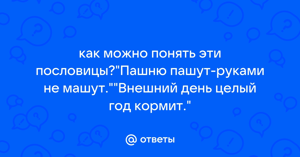 Летний день год кормит смысл пословицы как понимаешь