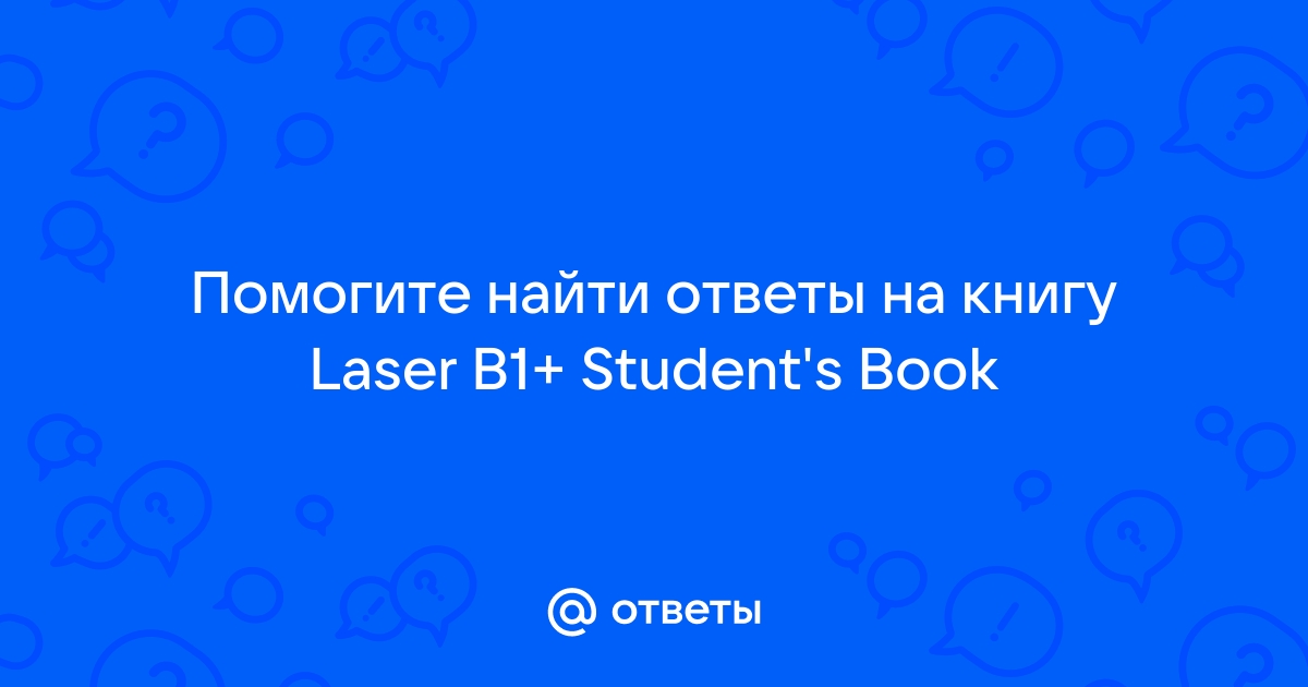 Laser B1+ Student's Book | PDF