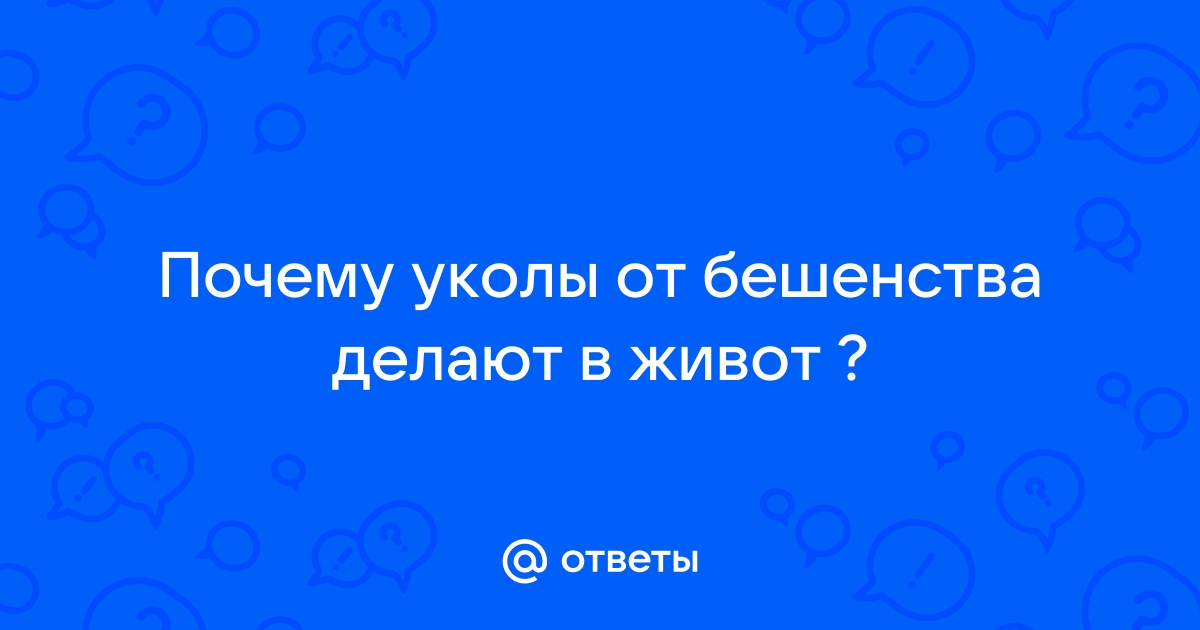 Бешенство – болезнь смертельная | СПБ ГБУЗ 