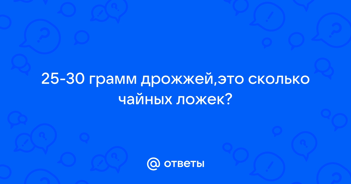 Сколько грамм продуктов в столовой ложке, чайной ложке или стакане