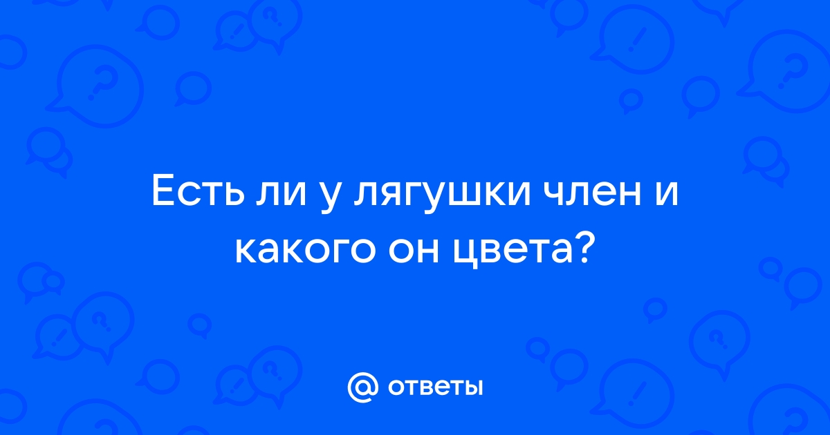 Самки этих лягушек инсценируют смерть, чтобы избежать спаривания