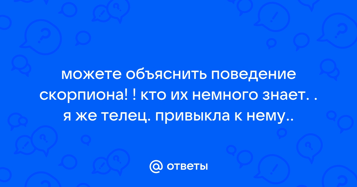 6 важных правил, как вести себя с мужчиной-Скорпионом