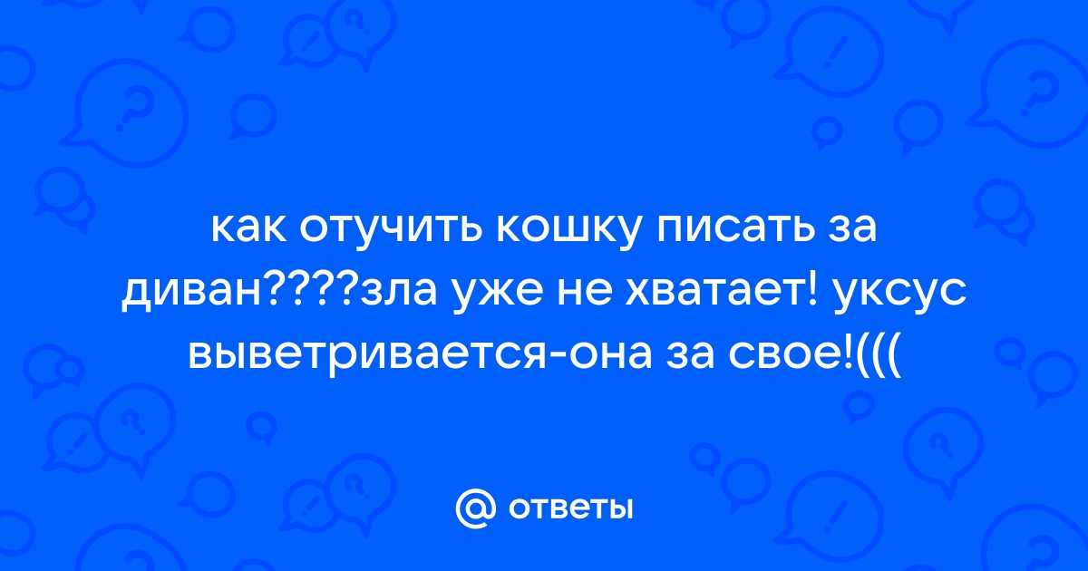 Как долго выветривается уксус с дивана