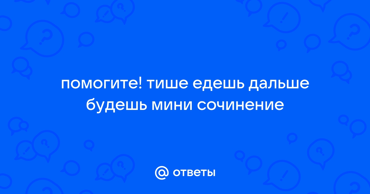 Смысл пословицы «Тише едешь – дальше будешь»