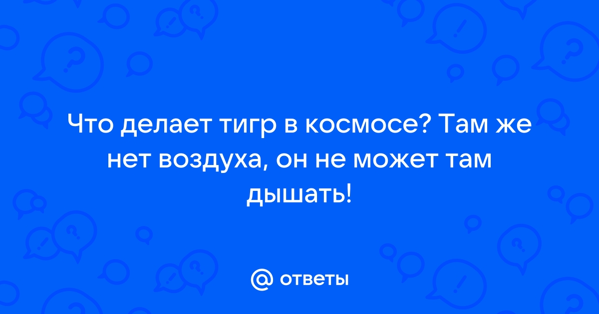 «Зверочеловек тигр в космосе» — создано в Шедевруме