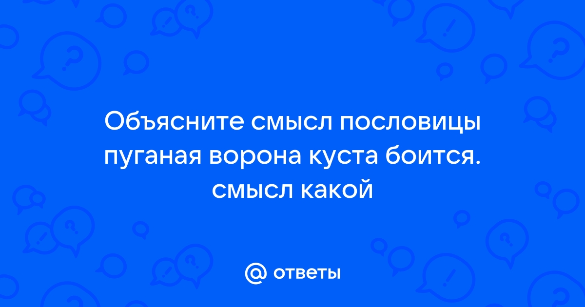 Какая разница между пуганой вороной и письменным столом