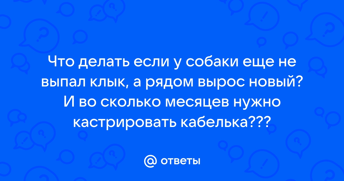 Невыпавшие молочные зубы. Это проблема?