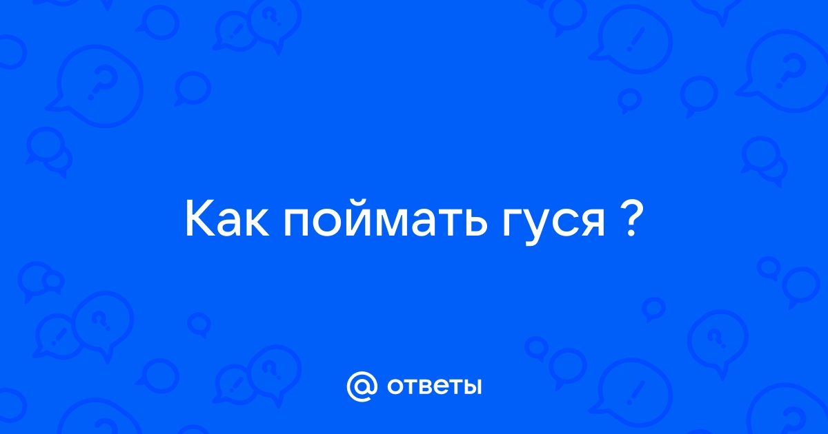 Гусь который бегает по экрану телефона